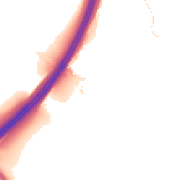 Night-time road noise heatmap for WD3 8JT