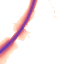 Night-time road noise heatmap for WD3 8JU
