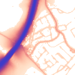 Daytime road noise heatmap for WD3 8LH