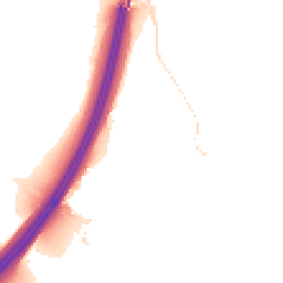 Night-time road noise heatmap for WD3 8LR