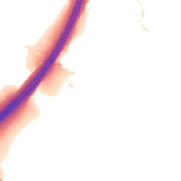 Night-time road noise heatmap for WD3 8RT