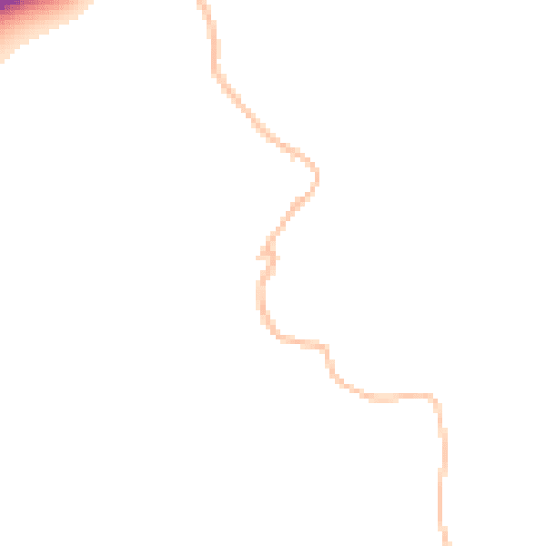 Daytime road noise heatmap for WD3 8UU