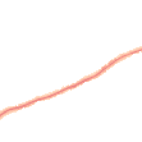 Night-time road noise heatmap for WD3 8UY
