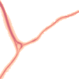 Night-time road noise heatmap for WD3 8XA