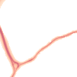 Night-time road noise heatmap for WD3 8YH