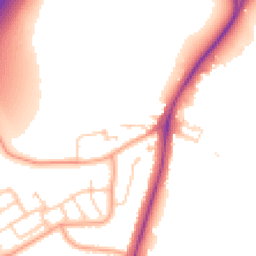 Daytime road noise heatmap for WD3 9GA