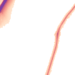 Night-time road noise heatmap for WD3 9RE