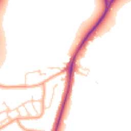 Daytime road noise heatmap for WD3 9RQ