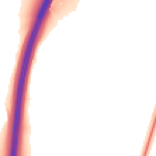 Night-time road noise heatmap for WD3 9UF