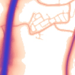 Daytime road noise heatmap for WD3 9UH