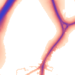 Daytime road noise heatmap for WD3 9XQ