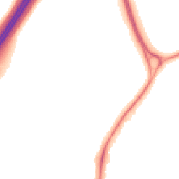 Night-time road noise heatmap for WD3 9XQ