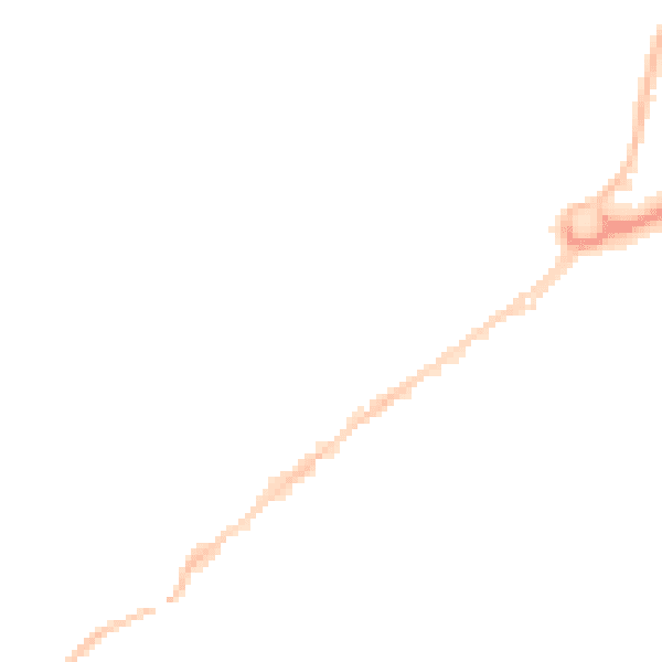 Night-time road noise heatmap for WD6 1BH