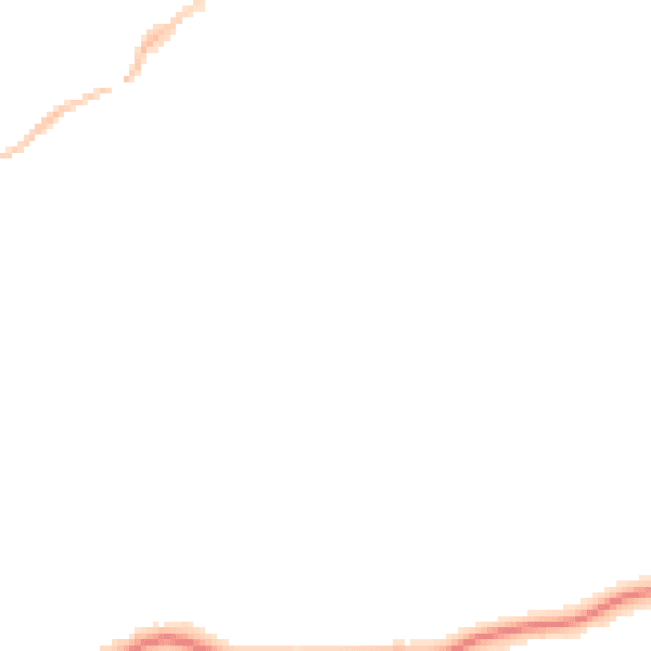 Night-time road noise heatmap for WD6 2AL