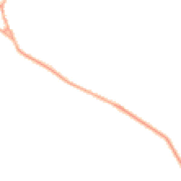 Daytime road noise heatmap for WD6 3BU