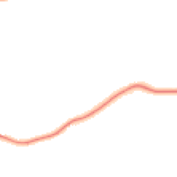 Night-time road noise heatmap for WD6 3NJ