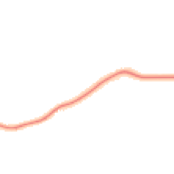 Night-time road noise heatmap for WD6 3QZ