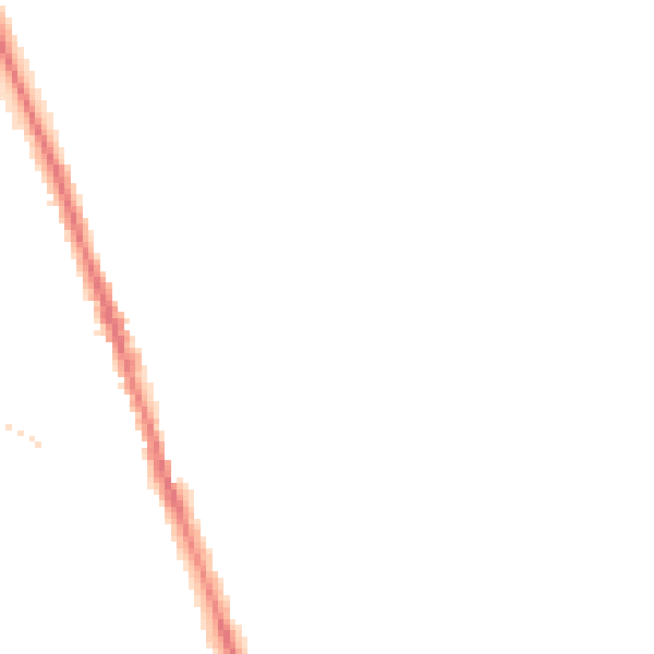 Night-time road noise heatmap for WD7 7BN