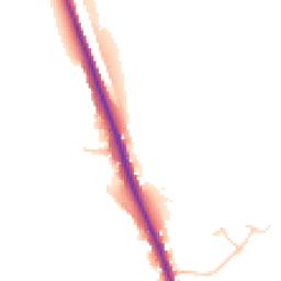 Daytime road noise heatmap for WD7 7DH