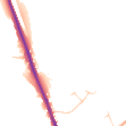 Daytime road noise heatmap for WD7 7DW