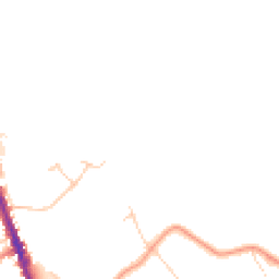 Daytime road noise heatmap for WD7 7DX