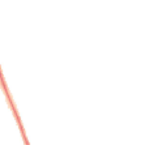 Night-time road noise heatmap for WD7 7EA