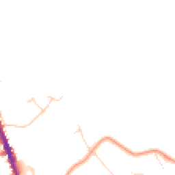 Daytime road noise heatmap for WD7 7ED