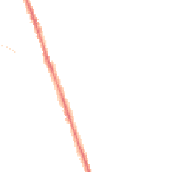 Night-time road noise heatmap for WD7 7LW