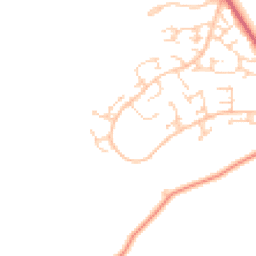Daytime road noise heatmap for WD7 9DN