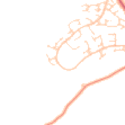 Daytime road noise heatmap for WD7 9JU