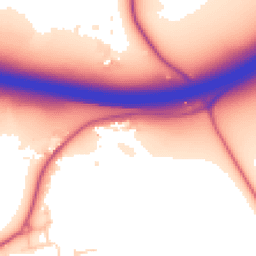 Daytime road noise heatmap for WD7 9LT