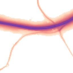Night-time road noise heatmap for WD7 9LT