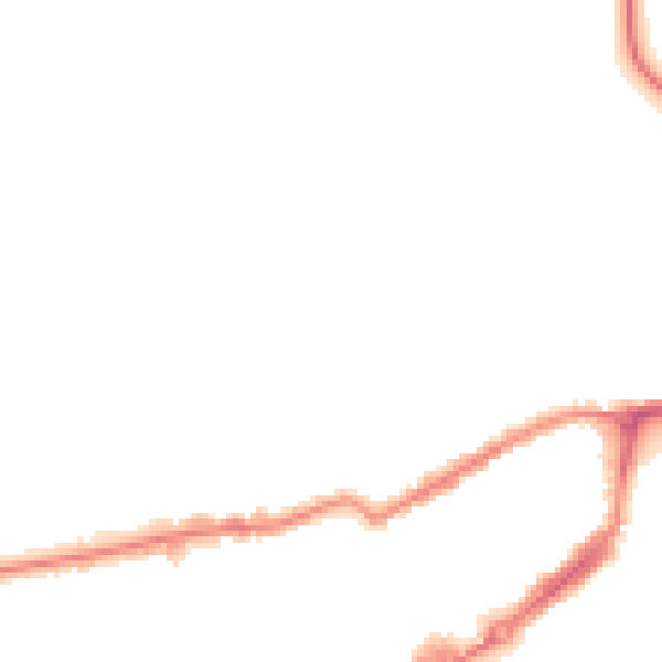 Night-time road noise heatmap for WF10 1AR