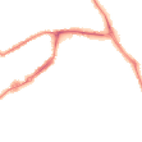 Night-time road noise heatmap for WF10 1DZ