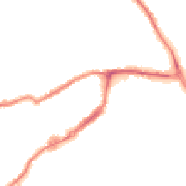 Night-time road noise heatmap for WF10 1EZ