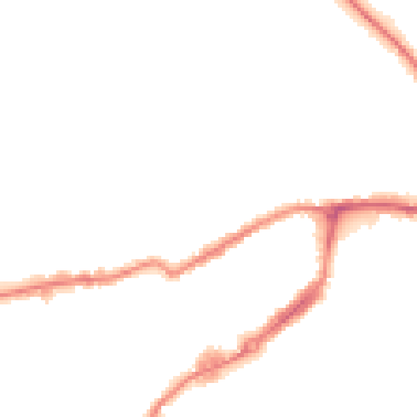 Night-time road noise heatmap for WF10 1FF