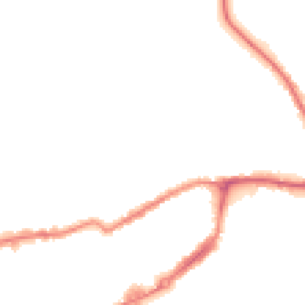 Night-time road noise heatmap for WF10 1FL