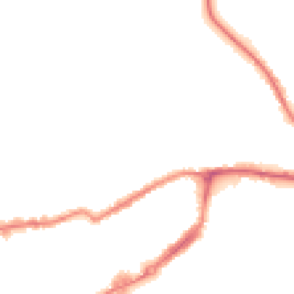Night-time road noise heatmap for WF10 1FN