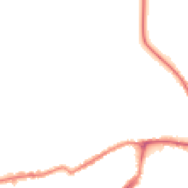 Night-time road noise heatmap for WF10 1FS