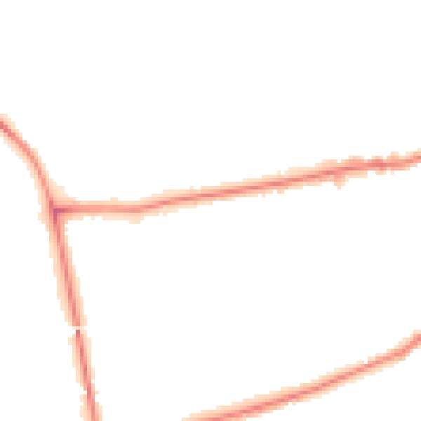 Night-time road noise heatmap for WF10 1NU