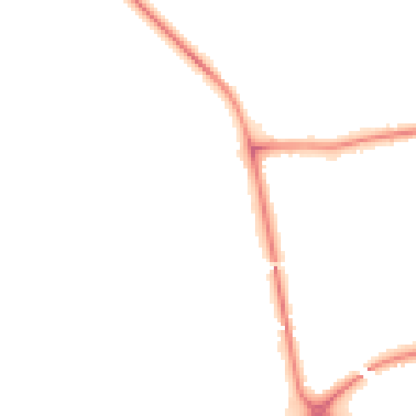 Night-time road noise heatmap for WF10 1QG