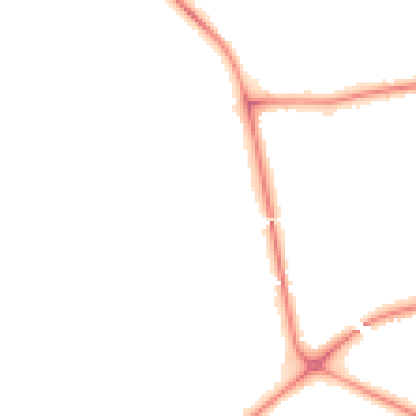 Night-time road noise heatmap for WF10 1QJ