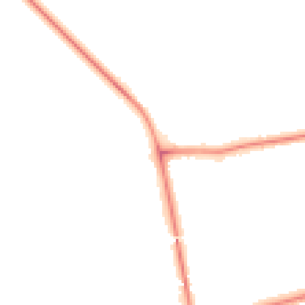 Night-time road noise heatmap for WF10 1QR