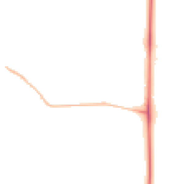 Night-time road noise heatmap for WF10 2AY
