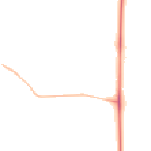 Night-time road noise heatmap for WF10 2EX