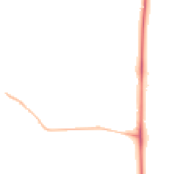 Night-time road noise heatmap for WF10 2FQ