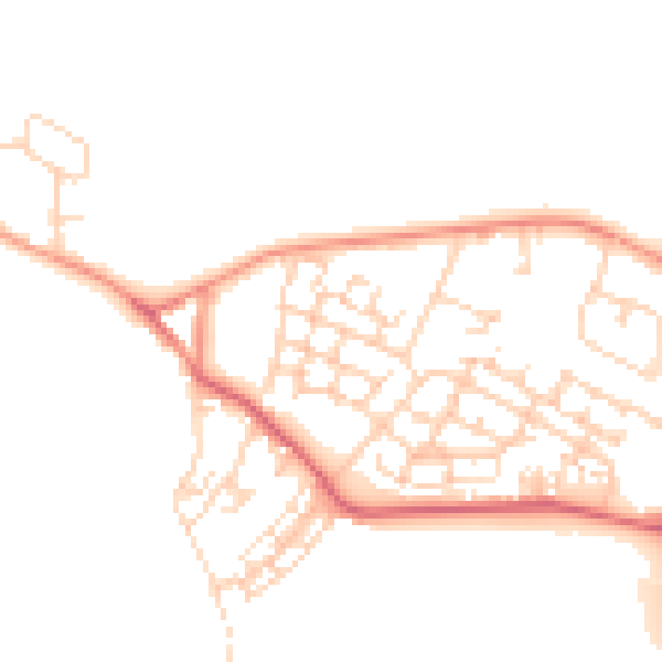 Daytime road noise heatmap for WF10 2GB