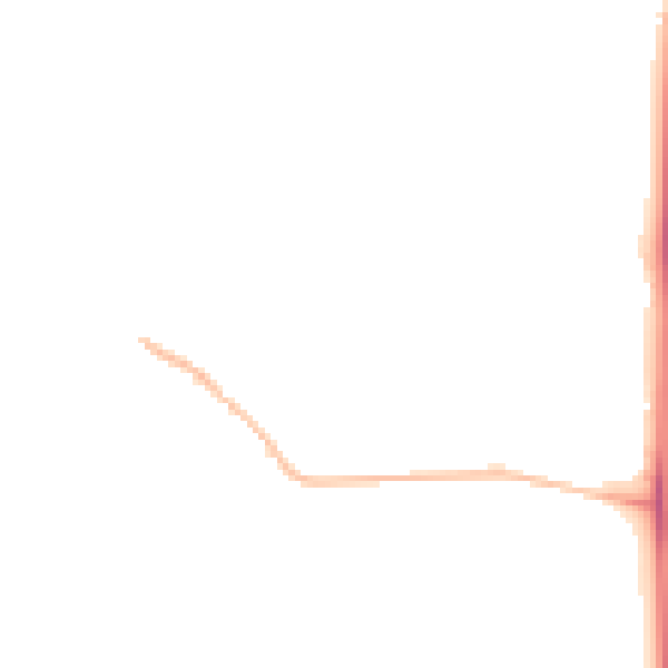 Night-time road noise heatmap for WF10 2GD