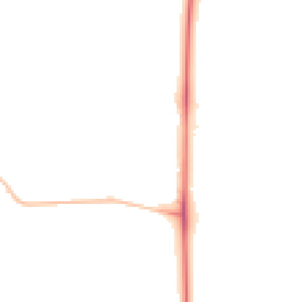 Night-time road noise heatmap for WF10 2GN