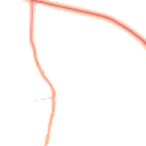 Daytime road noise heatmap for WF10 2GP